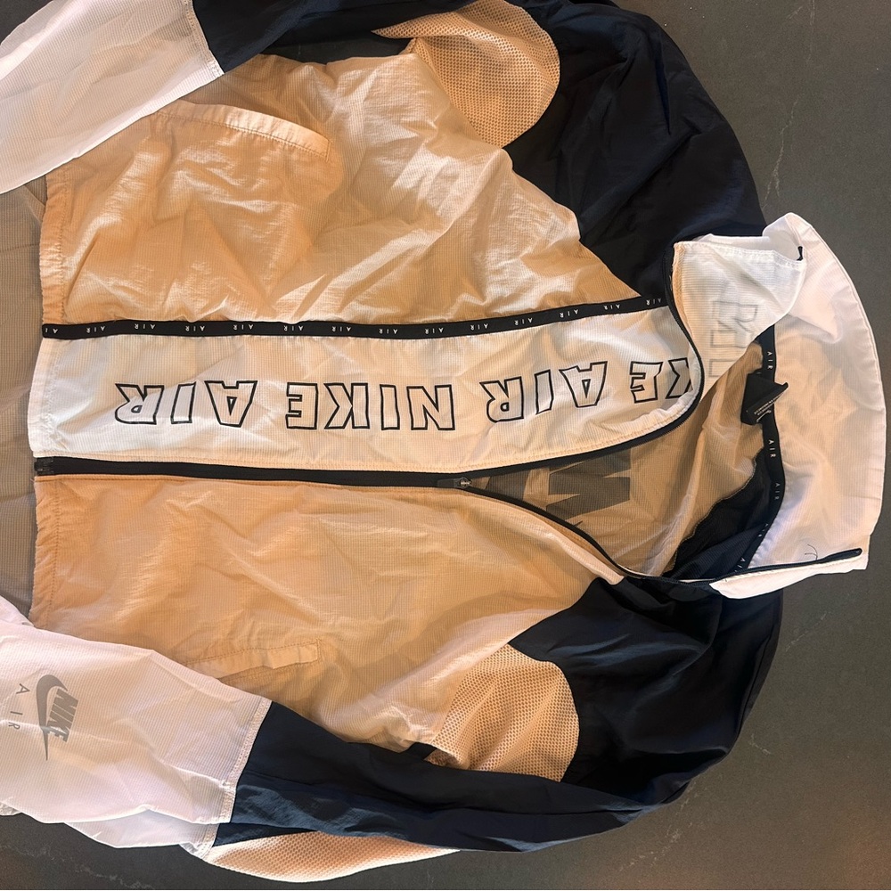 Nike Air Black and White Windbreaker